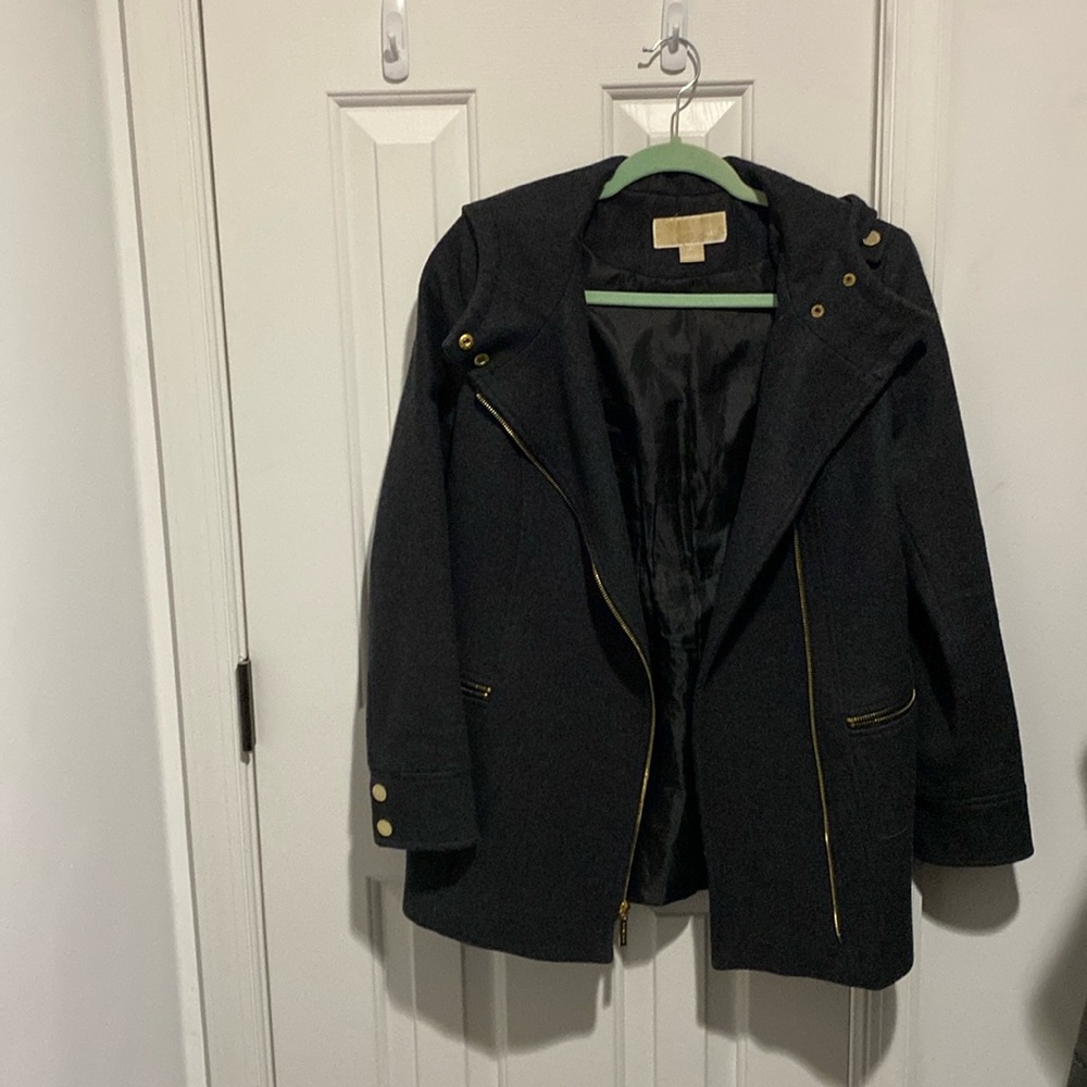 Michael Kors grey wool jacket